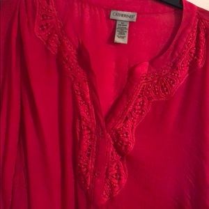 CATHERINES SIZE 5X PNK TOP FOR WOMAN